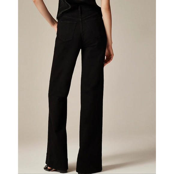 J Crew 1996 Semi Stretch Denim Trouser Jeans US Women's 25 New - Picture 1 of 7